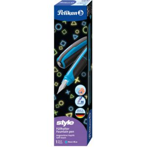 Pióro wieczne Pelikan Style Neon Niebieskie M